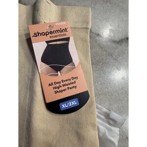 Shapermint Essentials Shaper Panty Size XL XXL High Waisted Chai Nude  NWT